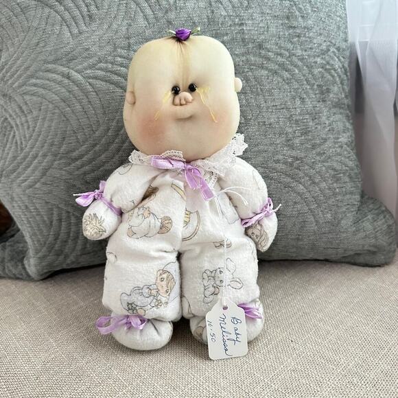 Handmade Vintage‎ Soft Weighted Hands/Feet Baby Doll Set of 6 - Precious Moments - Picture 4 of 14